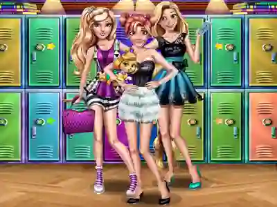 Gra Princesses College Day w Internecie