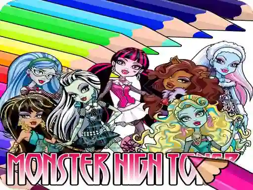 Gra Coloring Book for Monster High w Internecie