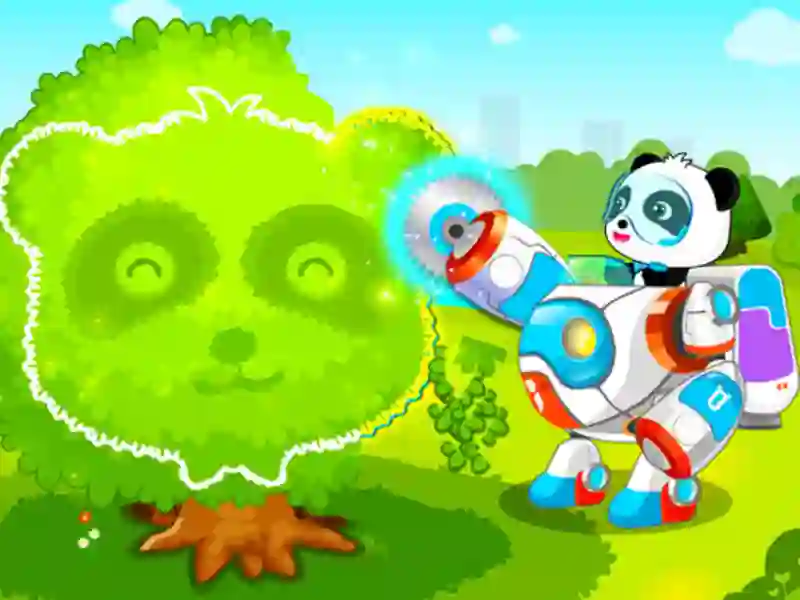 Gra Little Panda Green Guard w Internecie