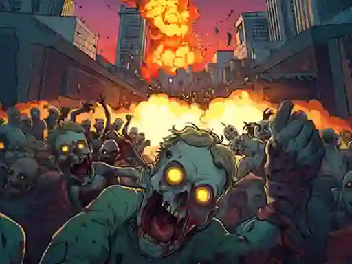 Gra Zombie Siege.io w Internecie