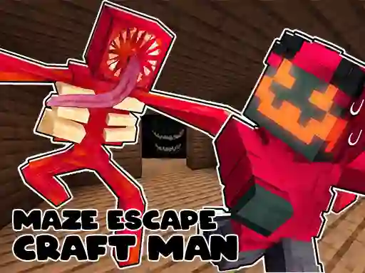 Gra Maze Escape: Craft Man w Internecie