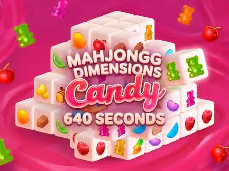 Gra Mahjongg Dimensions Candy 640 seconds w Internecie