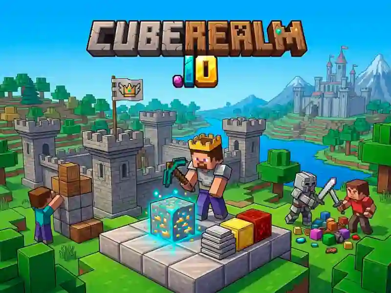 Gra CubeRealm.io w Internecie