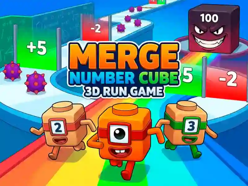 Gra Merge Number Cube 3d Run Game w Internecie