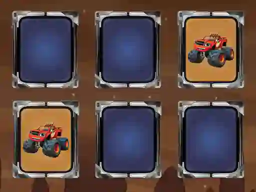 Gra Monster Trucks Memory w Internecie