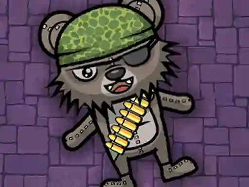 Gra Zombies Bears Shooting w Internecie