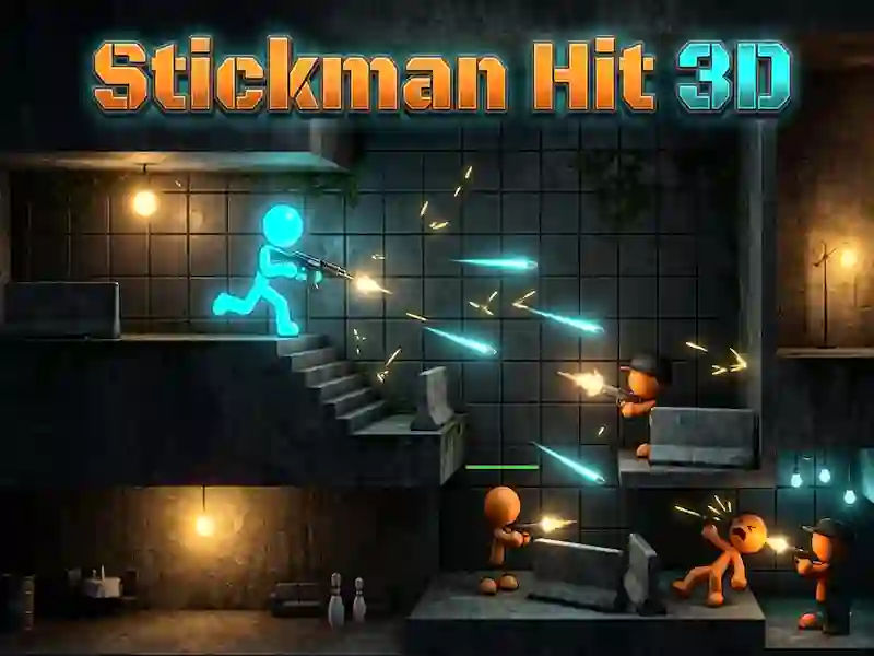 Gra Stickman Hit 3D w Internecie
