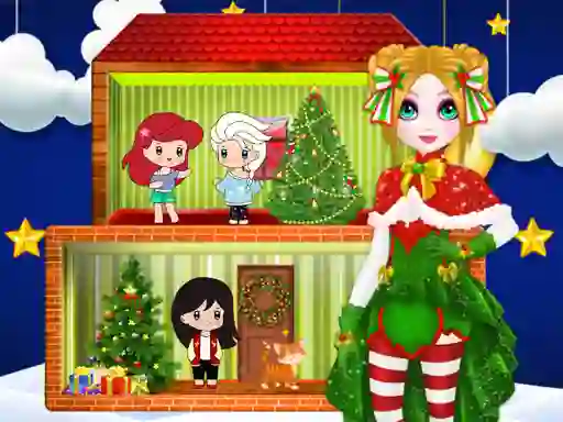 Gra Christmas Puppet Princess House w Internecie