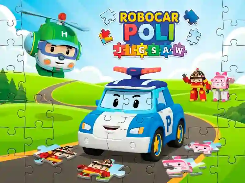 Gra Robocar Poli Jigsaw w Internecie