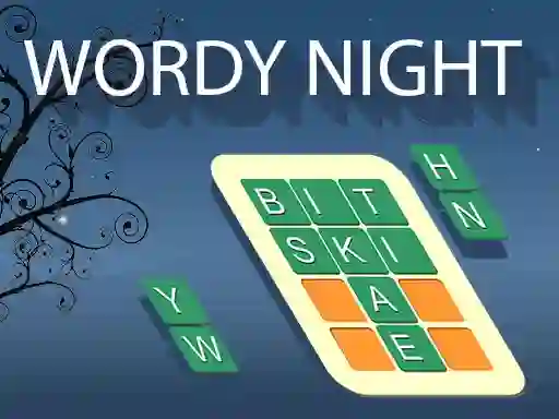 Gra Wordy Night w Internecie