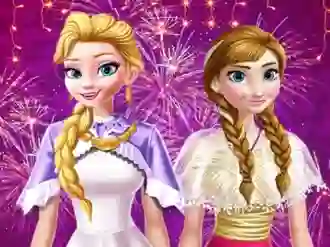 Gra Ellie and Annie New Year Eve Party w Internecie