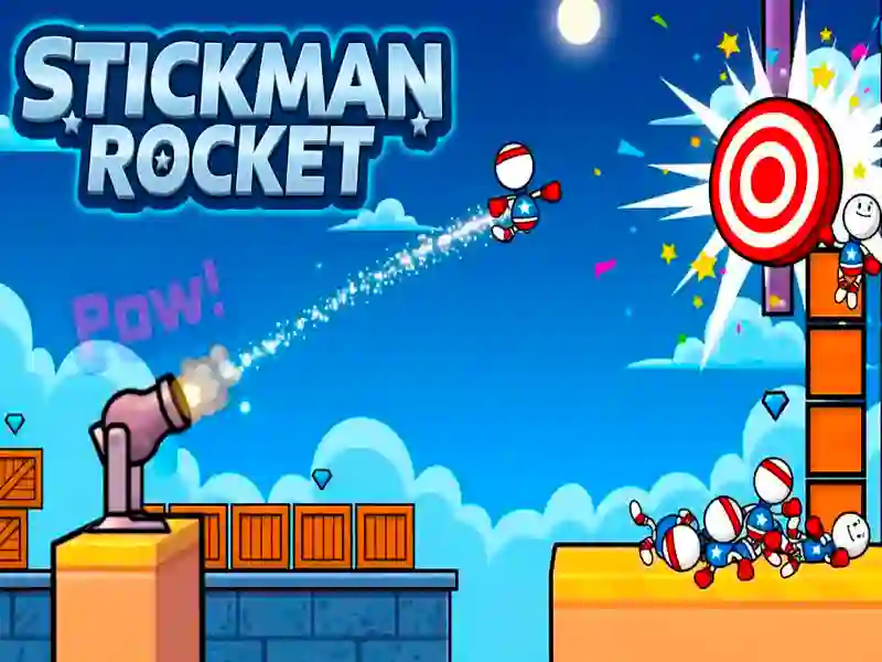 Gra Stickman Rocket w Internecie