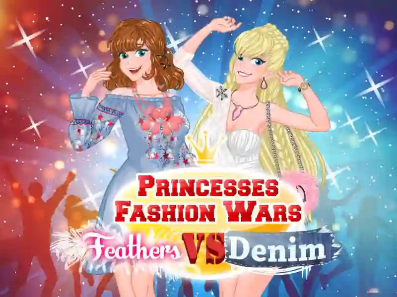 Gra Princesses Fashion Wars Feathers VS Denim w Internecie