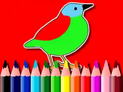 Gra Back To School: Birds Coloring Book w Internecie