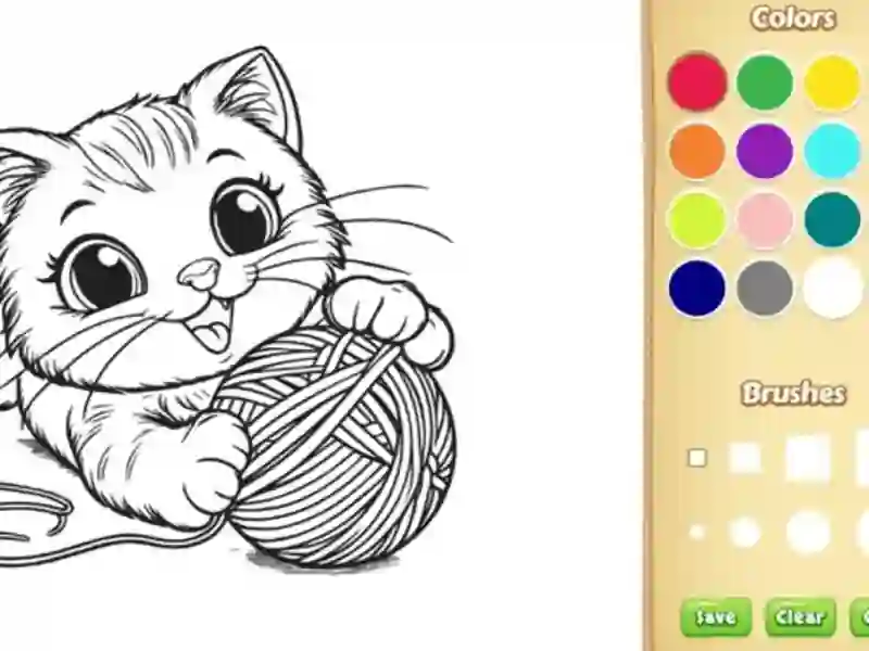 Gra Cat Coloring Book w Internecie