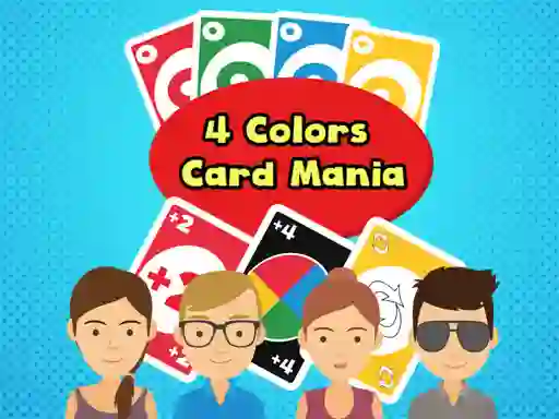 Gra 4 Colors Card Mania w Internecie
