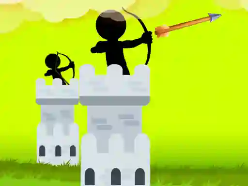 Gra Stickman Archer Castle w Internecie