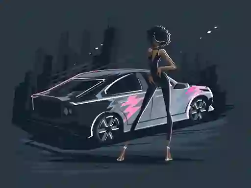 Gra Old and New Cars Coloring w Internecie
