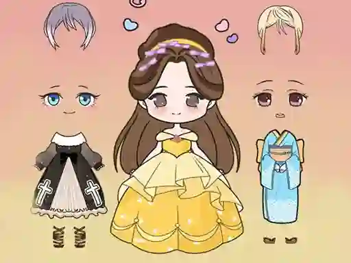 Gra Vivi Doll Dress Up w Internecie