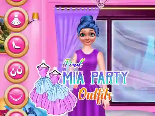 Gra Find Mia Party Outfits w Internecie