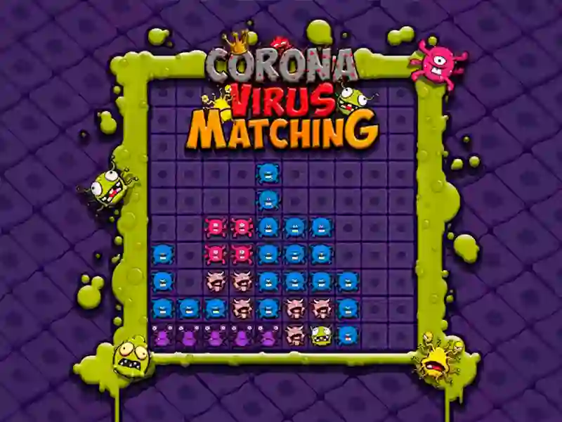 Gra Corona Virus Matching w Internecie