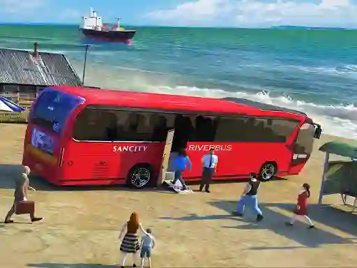 Gra Water Surfer Bus Simulation Game 3D w Internecie