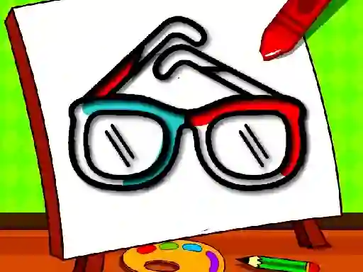Gra Easy Kids Coloring Glasses w Internecie