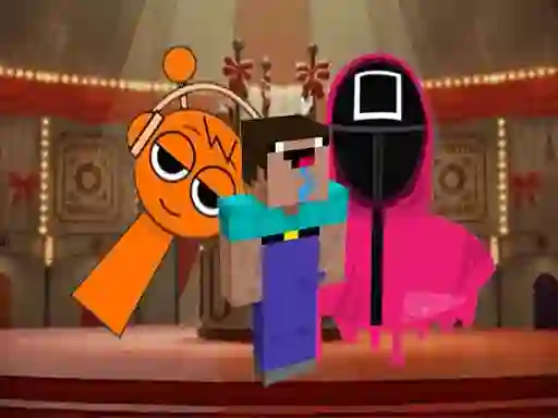 Gra Nextbots on Minecraft Squid Game Sprunki w Internecie