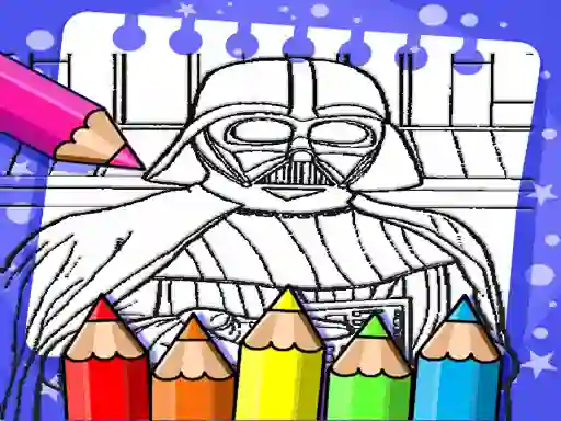 Gra Darth Vader Coloring Book w Internecie