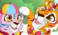 Gra Mommy and Baby Tiger w Internecie