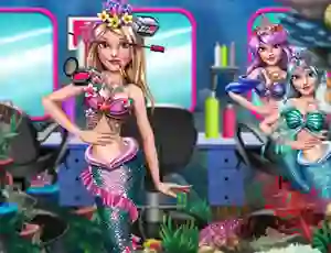 Gra Mermaid Princess Beauty Salon w Internecie