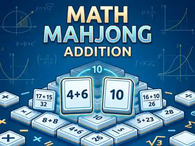 Gra Math Mahjong Addition w Internecie