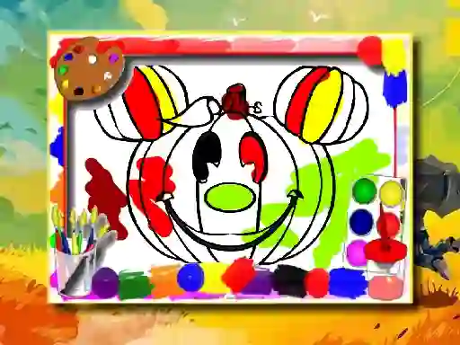 Gra Halloween Coloring Book w Internecie