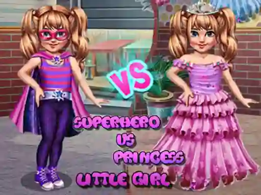 Gra Little Girl Superhero vs Princess w Internecie
