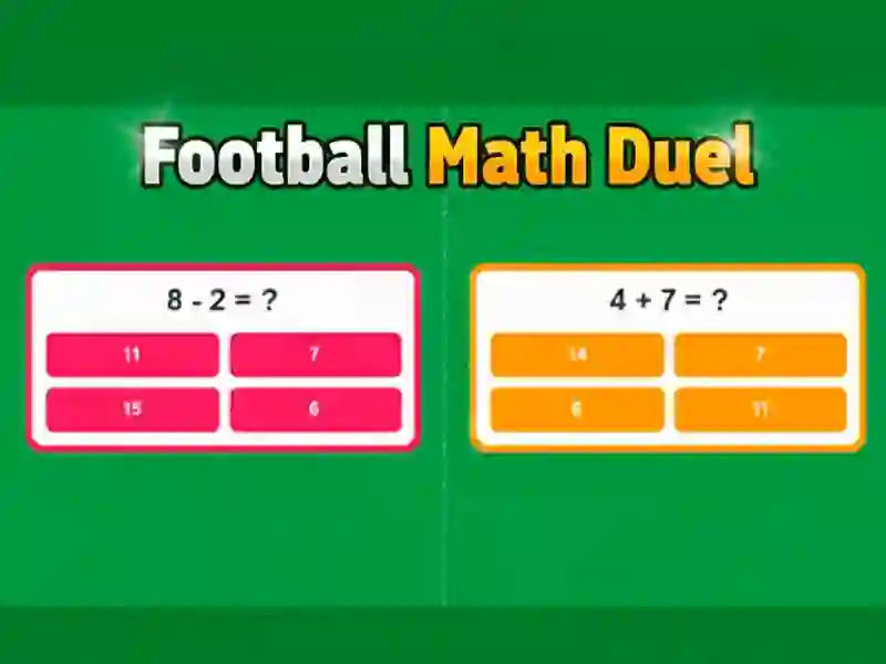 Football Math Duel 🕹️ Graj online na SGameS