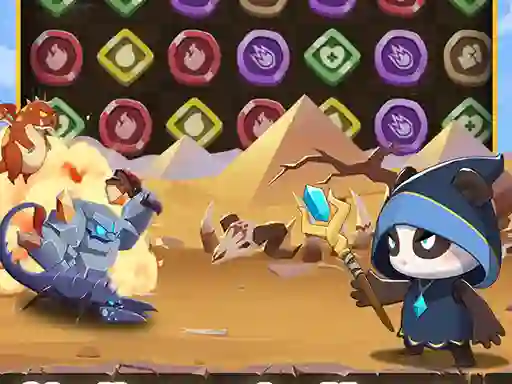 Gra Legend of Panda Match 3 & Battle w Internecie