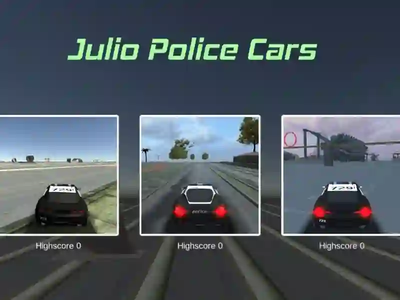 Gra Julio Police Cars w Internecie