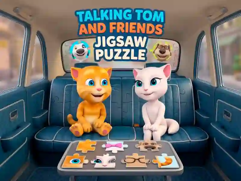 Gra Talking Tom and Friends Jigsaw Puzzle w Internecie