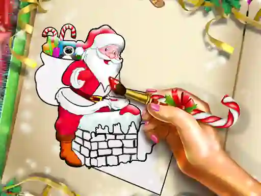 Gra Santa Christmas Coloring w Internecie