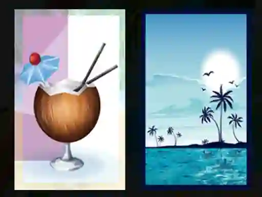Gra Beach Cocktails Memory w Internecie