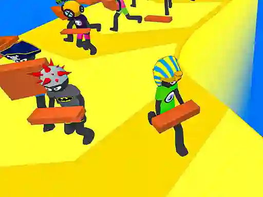 Gra Stickman Planks Fall w Internecie