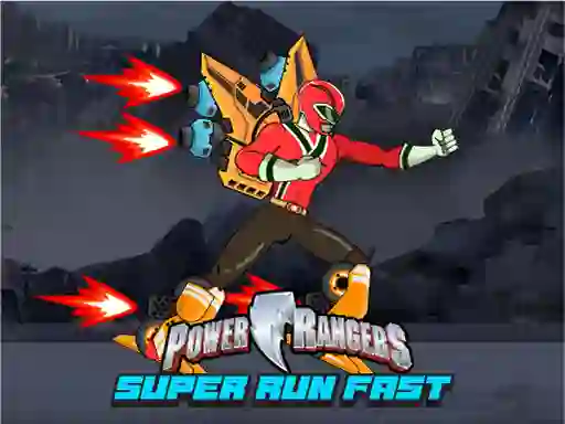 Gra Power Rangers Super Run Fast w Internecie
