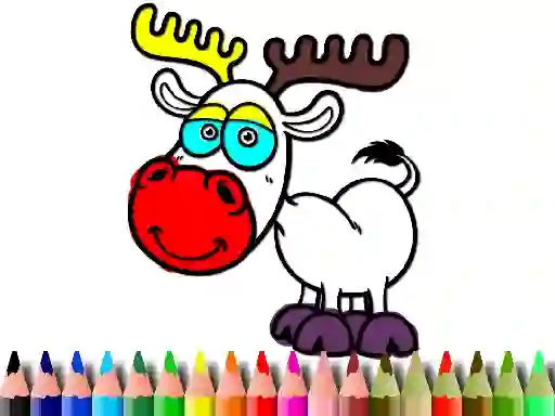 Gra Back to School: Deer Coloring Book w Internecie