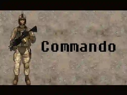 Gra Commando w Internecie