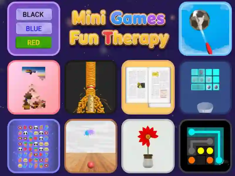 Gra Mini Games Fun Therapy w Internecie