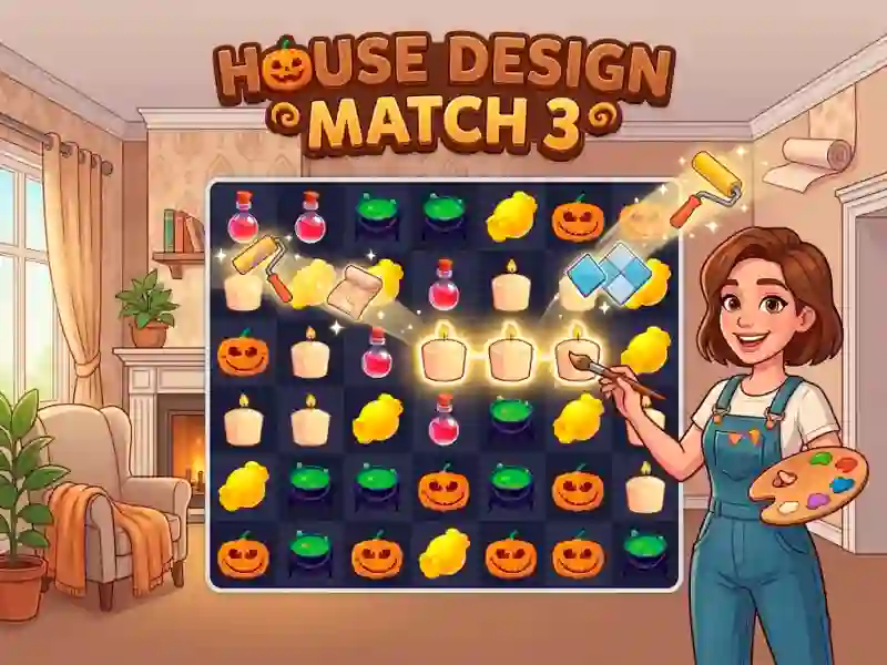 Gra House Design Match 3 w Internecie