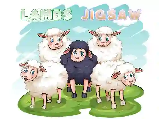 Gra Lambs Jigsaw w Internecie