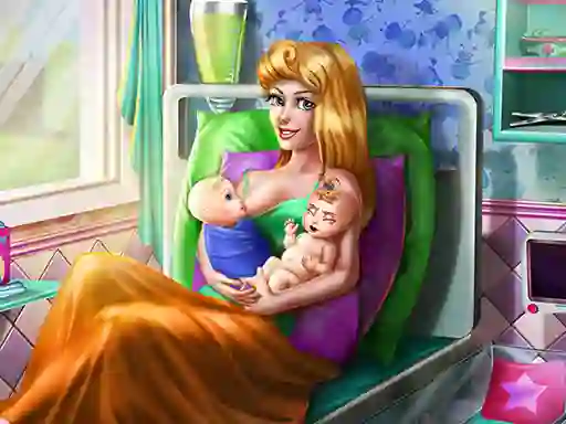 Gra Sleepy Princess Twins Birth w Internecie