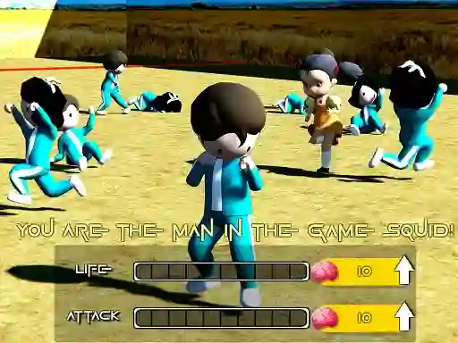 Gra Squid Game Crowd w Internecie
