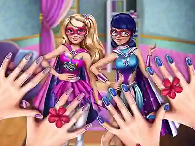 Gra Princess Superheroes: Beauty Salon w Internecie